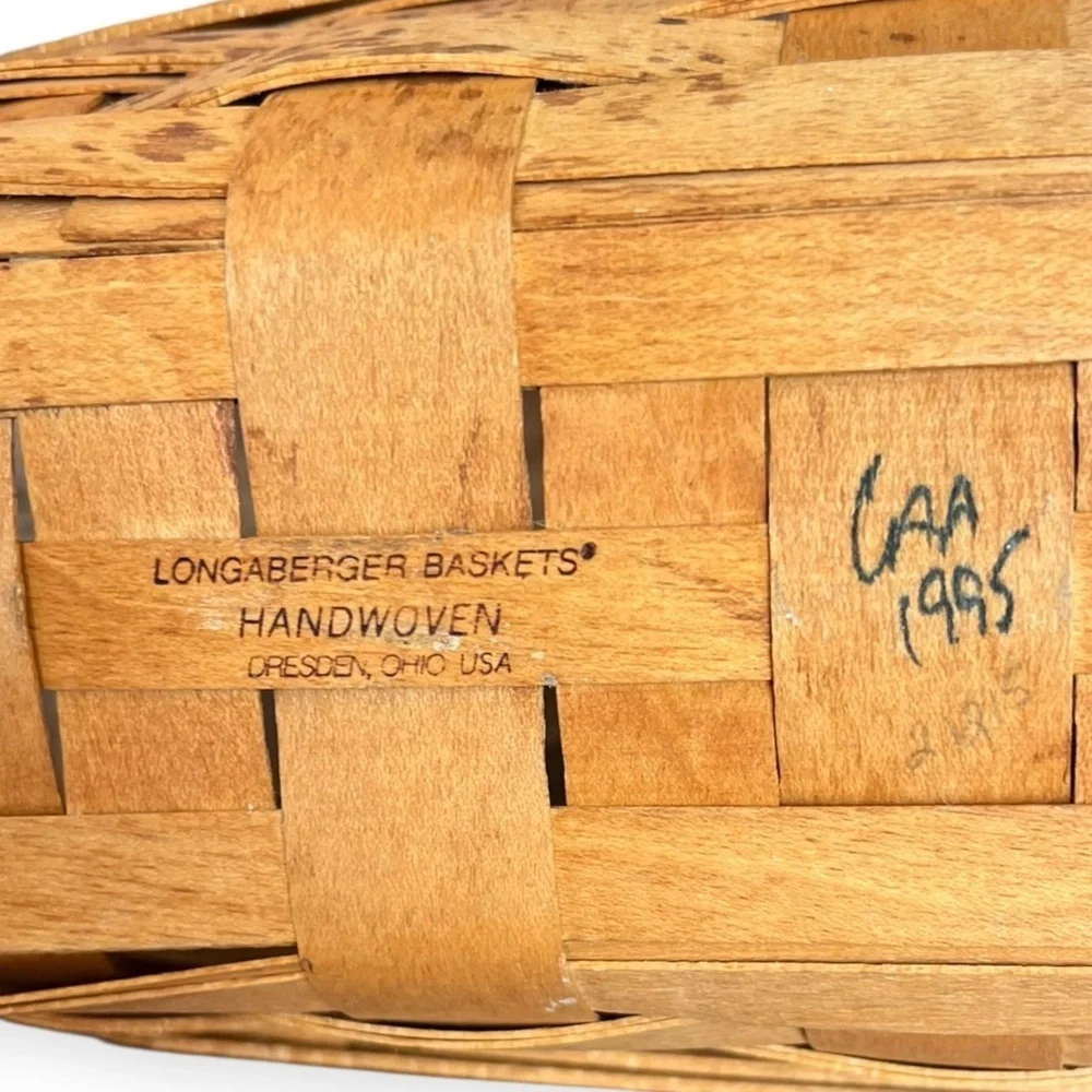 🌻Vintage Longaberger Cracker or Bread Baskets SET OF TWO (2)